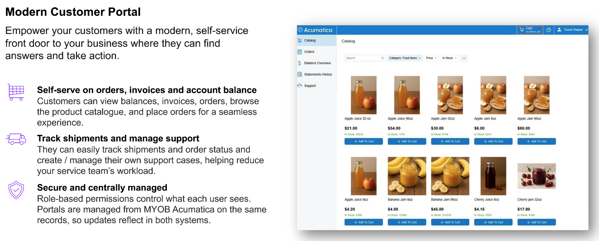 Modern Customer Portal